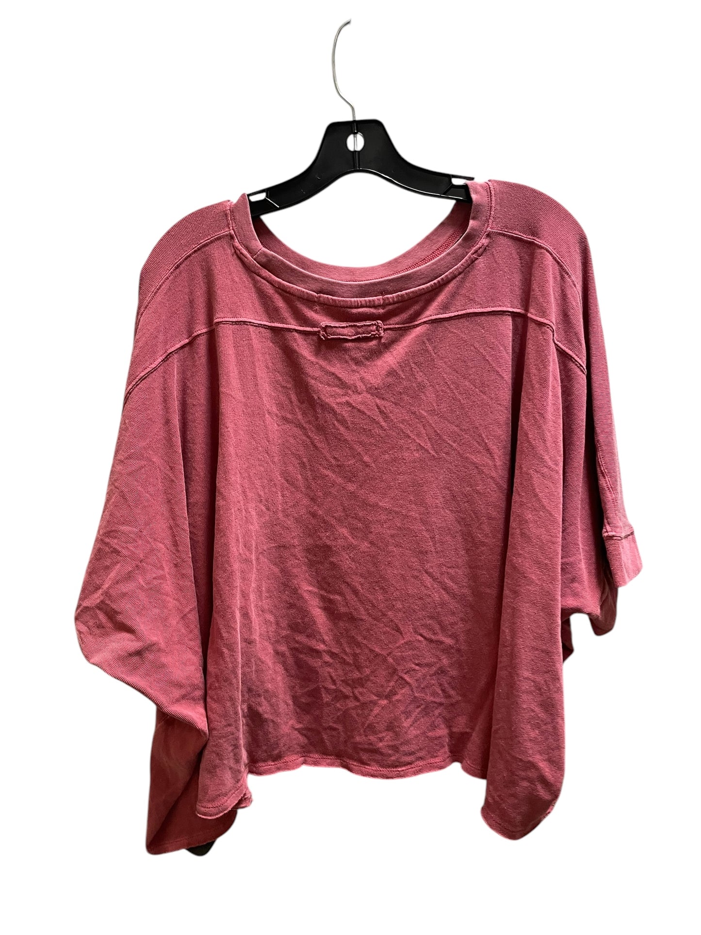 Top Short Sleeve By We The Free In Red, Size: M