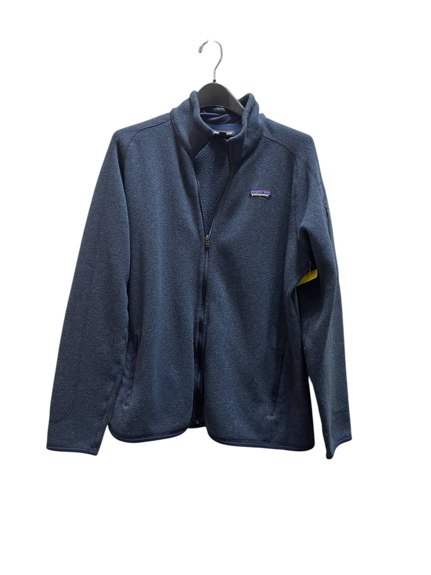 Jacket Fleece By Patagonia In Blue, Size: Xl