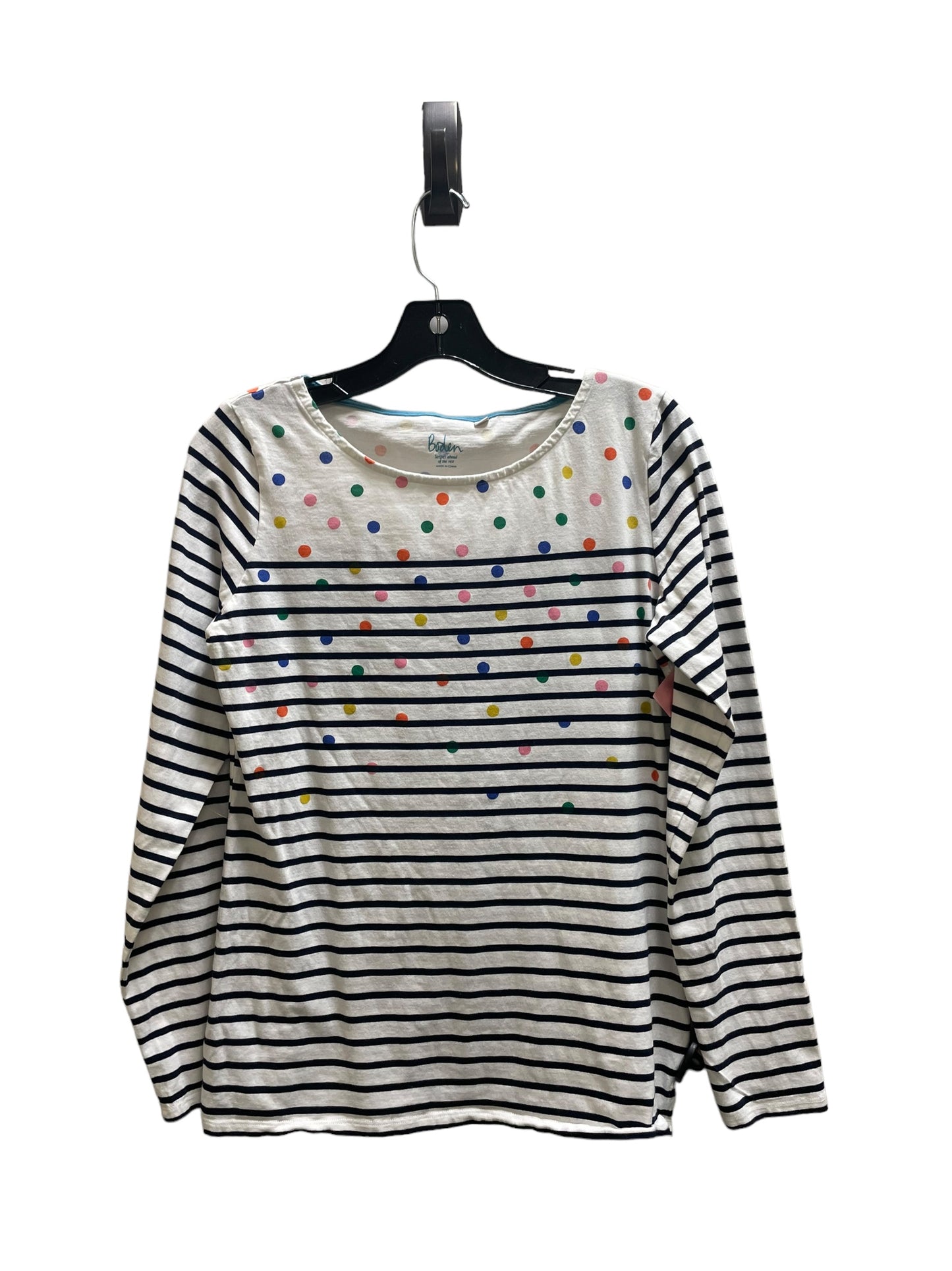 Top Long Sleeve By Boden In Multi-colored, Size: M