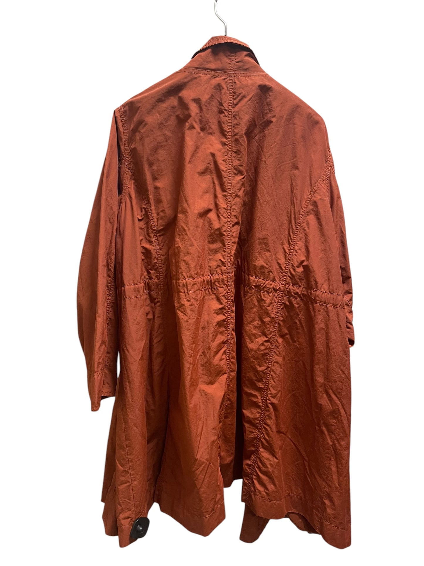 Jacket Moto By Eileen Fisher In Orange, Size: 2x