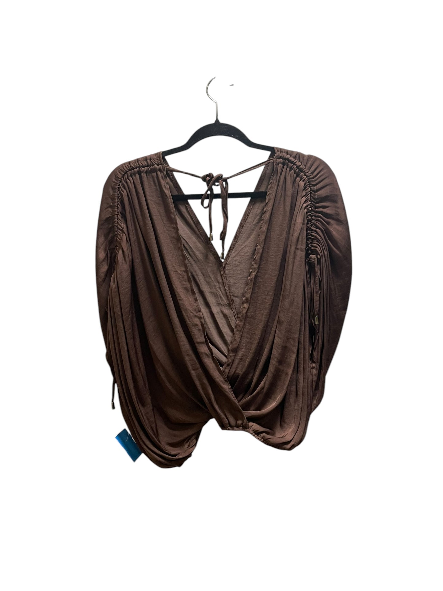 Top Sleeveless By Free People In Brown, Size: M