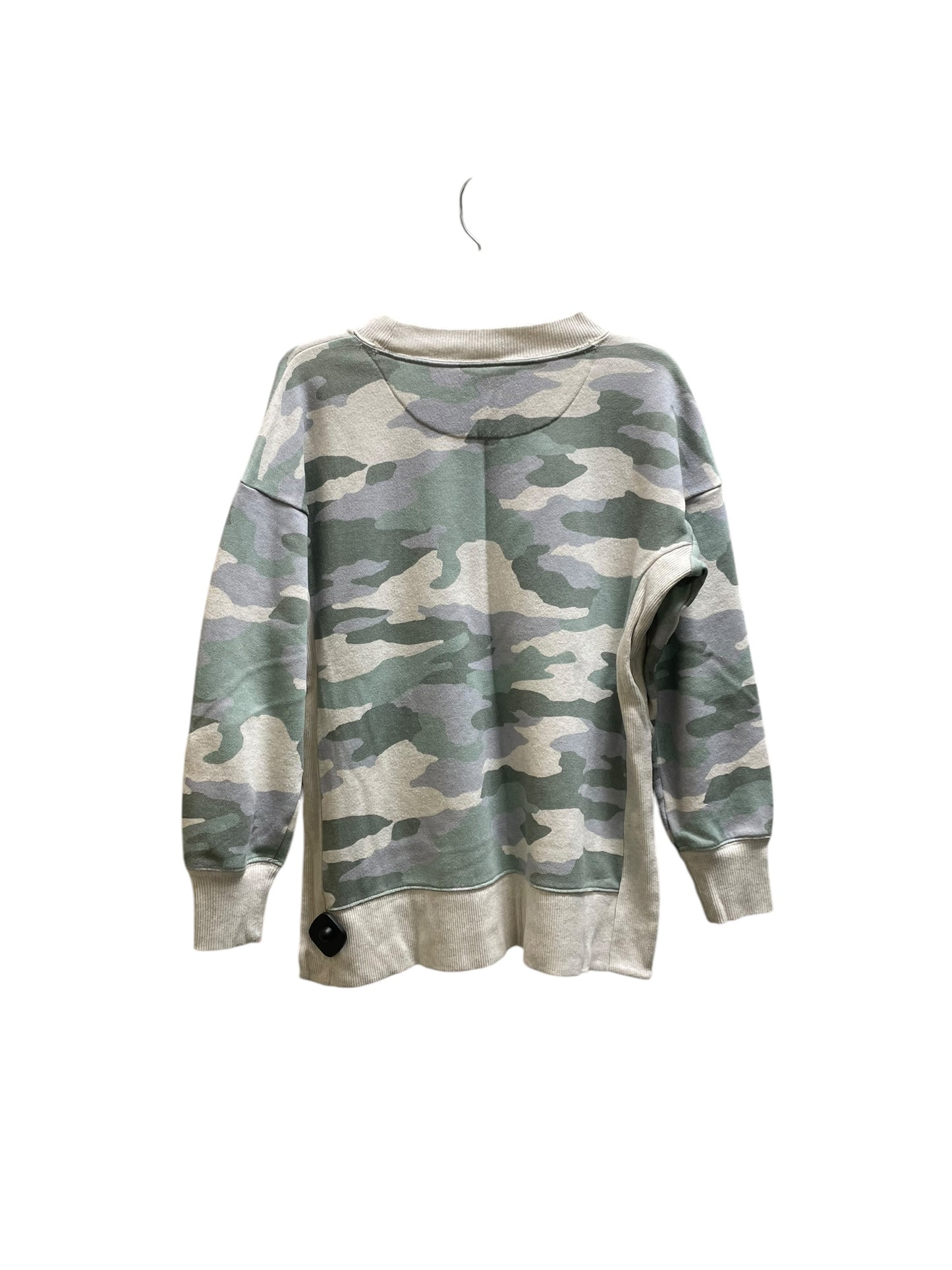 Sweatshirt Crewneck By Aerie In Camouflage Print, Size: Xs