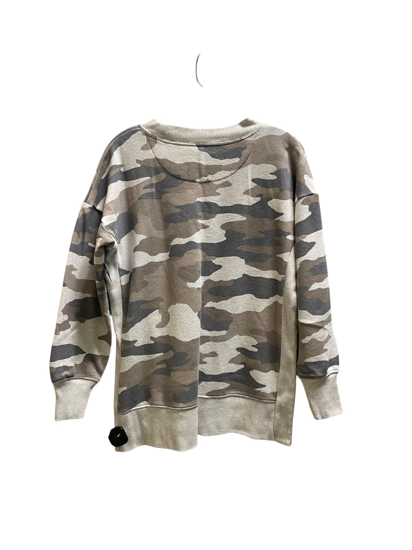 Sweatshirt Crewneck By Aerie In Camouflage Print, Size: Xs