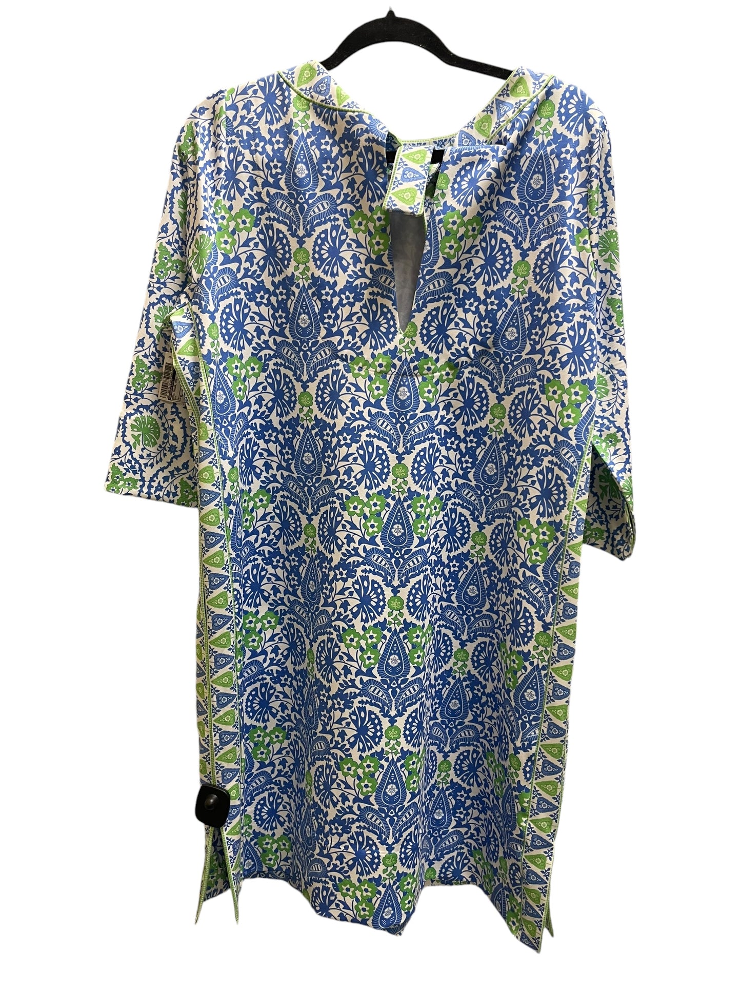 Dress Casual Midi By Gretchen Scott In Blue, Size: Xl