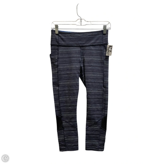 Athletic Leggings By Lululemon In Navy, Size: 6