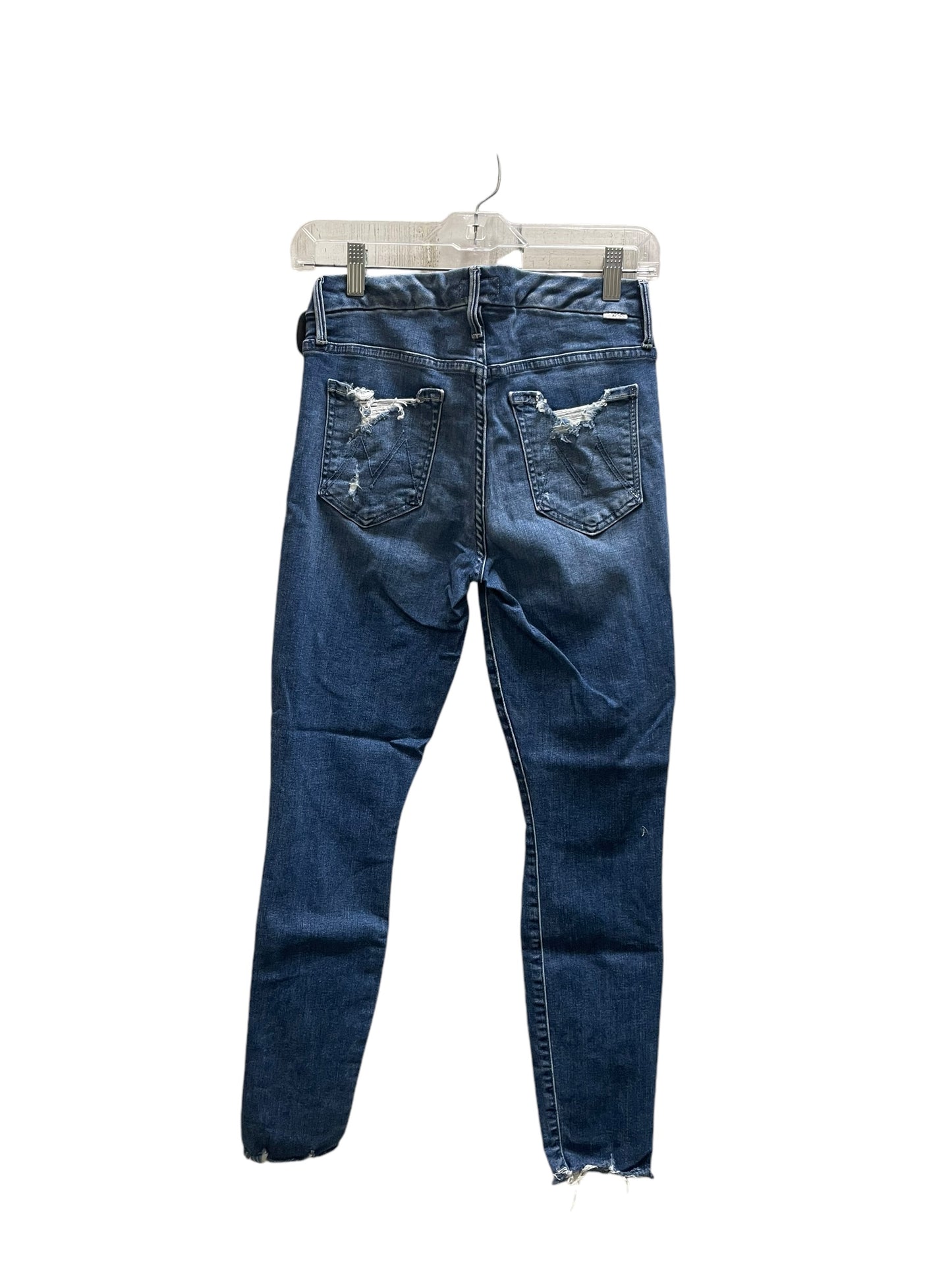 Jeans Boot Cut By Mother In Blue, Size: 4