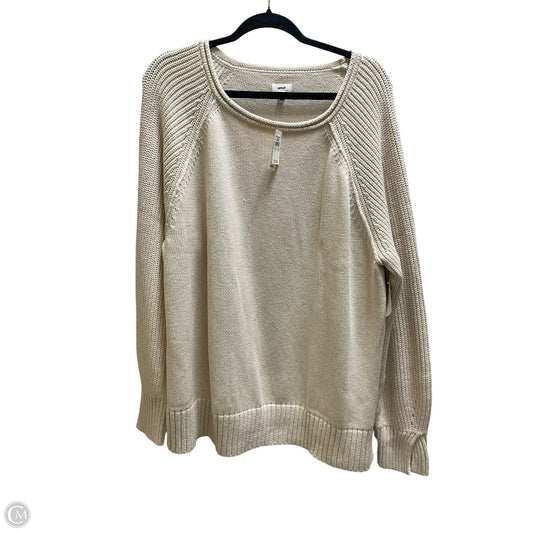 Sweater By Aerie In Tan, Size: L