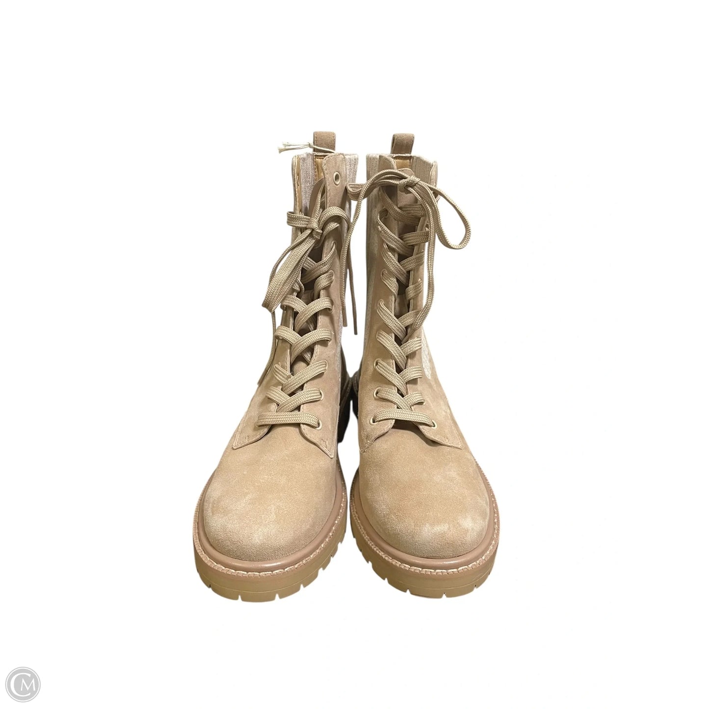 Boots Ankle Flats By Sam Edelman In Tan, Size: 8.5