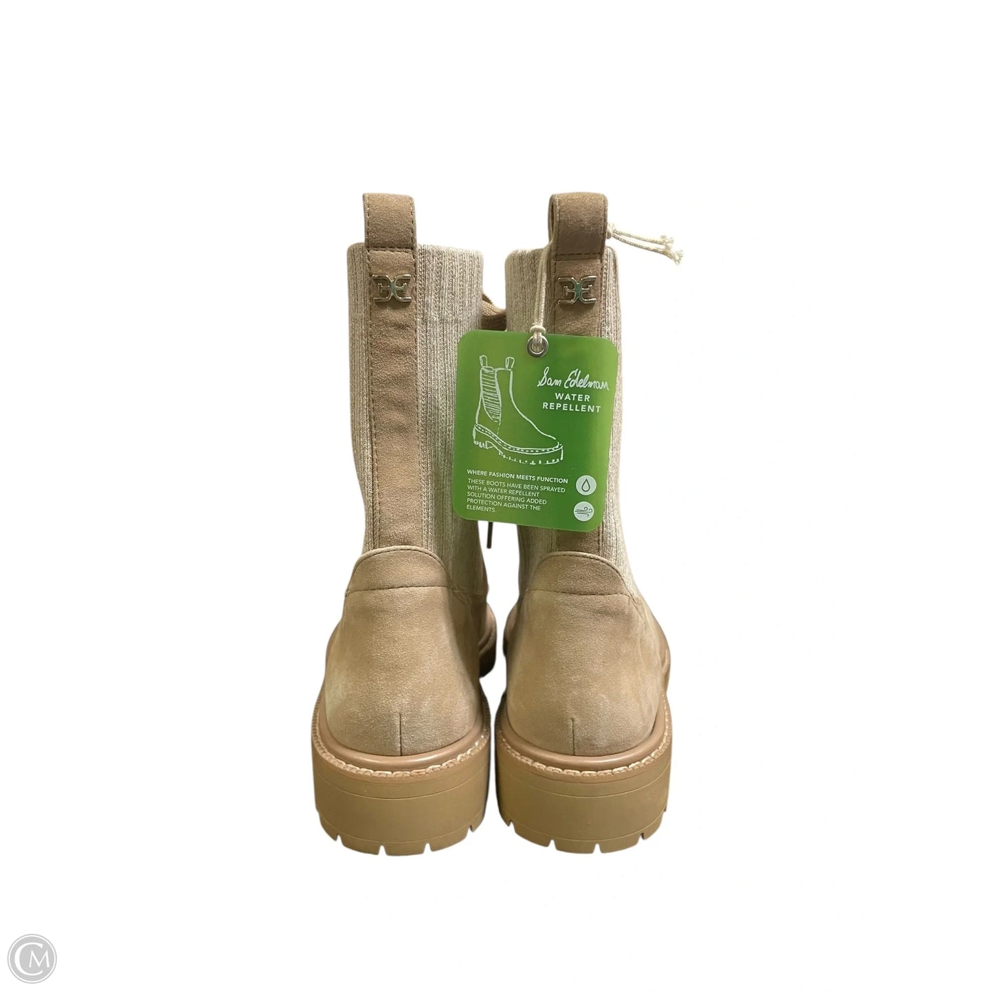 Boots Ankle Flats By Sam Edelman In Tan, Size: 8.5