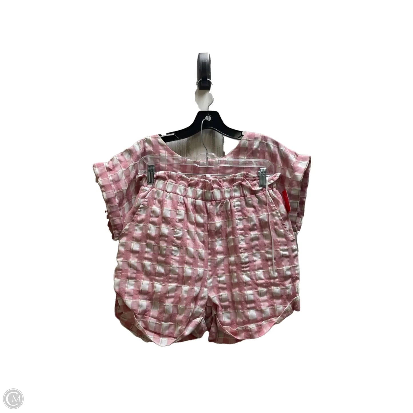 Shorts Set By Entro In Pink, Size: M
