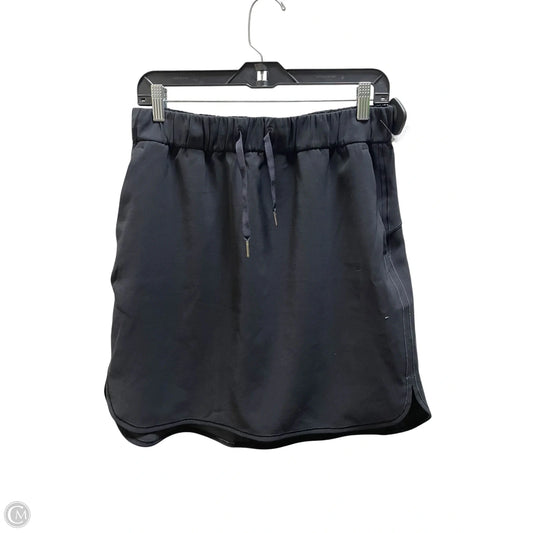 Athletic Skirt By Lululemon In Black, Size: 10