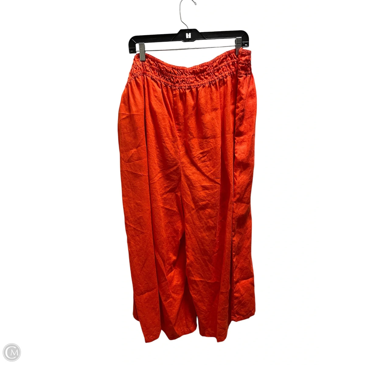 Pants Linen By Anthropologie In Orange, Size: 2x