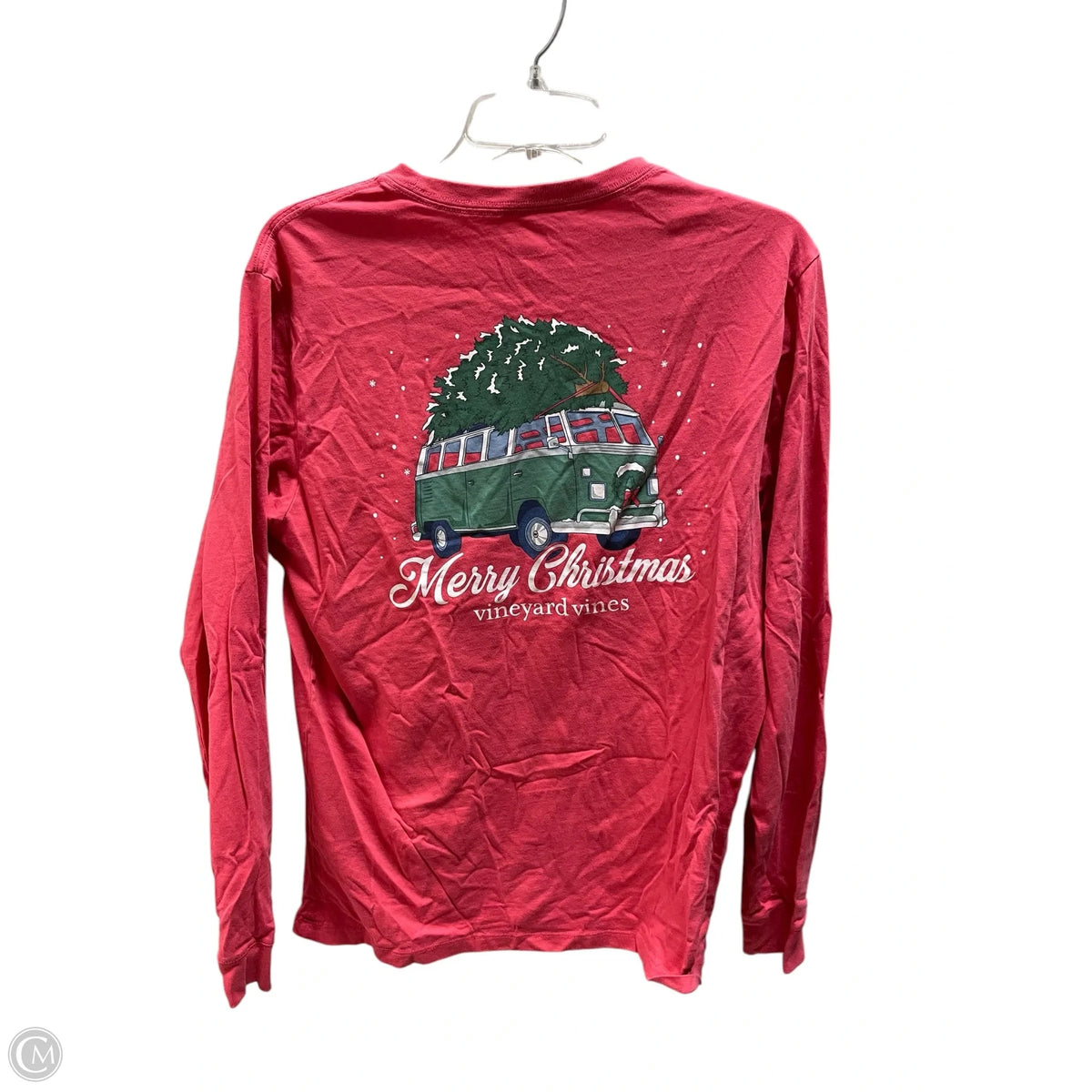 Top Long Sleeve By Vineyard Vines In Pink, Size: S