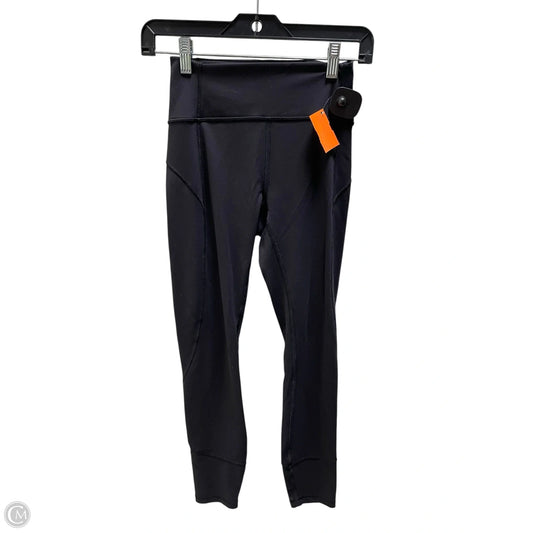 Athletic Leggings By Lululemon In Black, Size: 4
