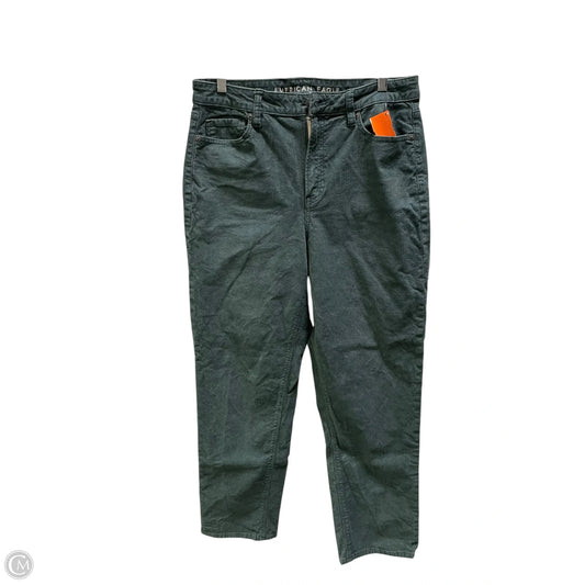 Pants Corduroy By American Eagle In Green, Size: 10