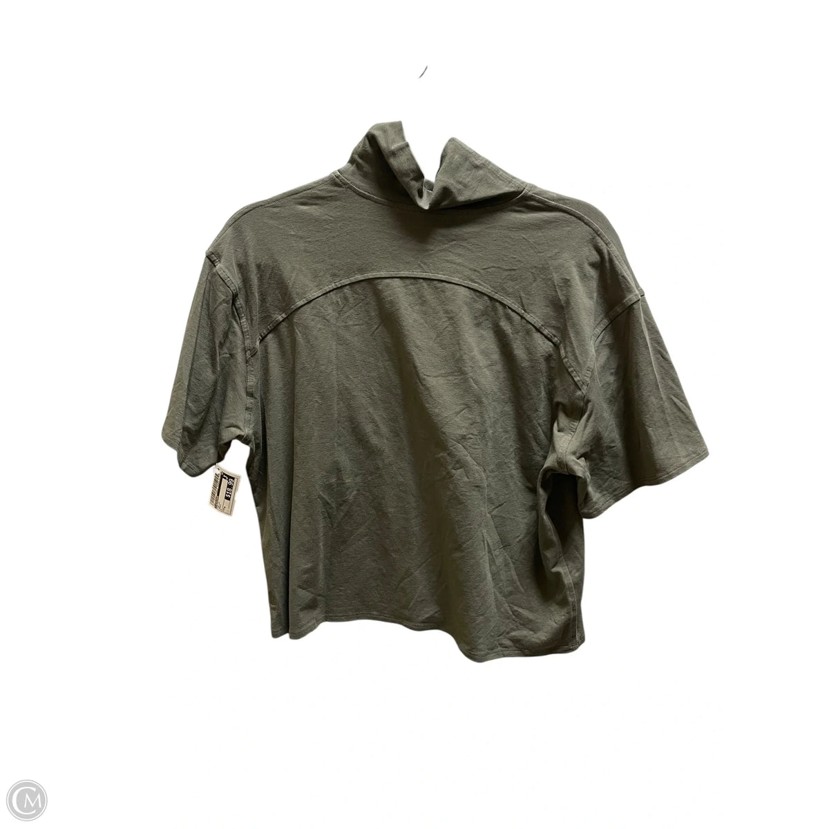 Top Long Sleeve By Lululemon In Green, Size: M