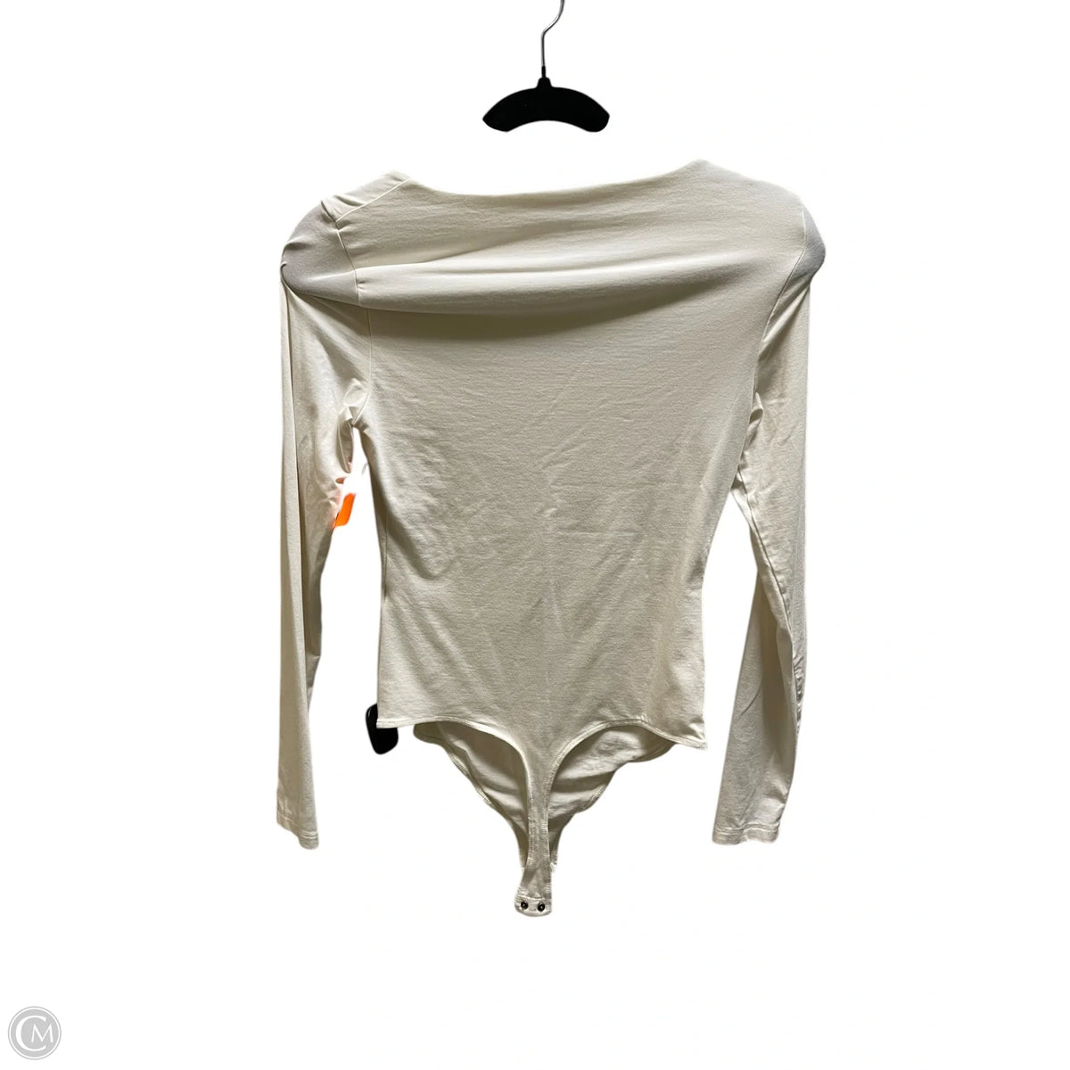 Top Long Sleeve By Abercrombie And Fitch In Cream, Size: S