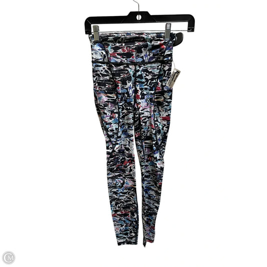 Athletic Leggings By Lululemon In Multi-colored, Size: 2