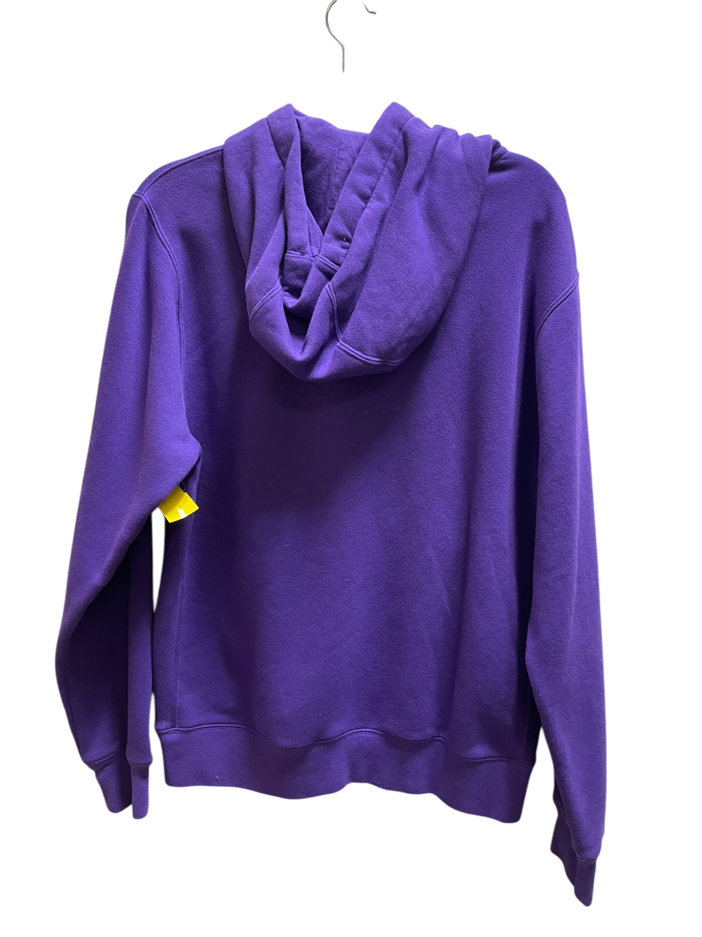 Sweatshirt Hoodie By Nike Apparel In Purple, Size: M