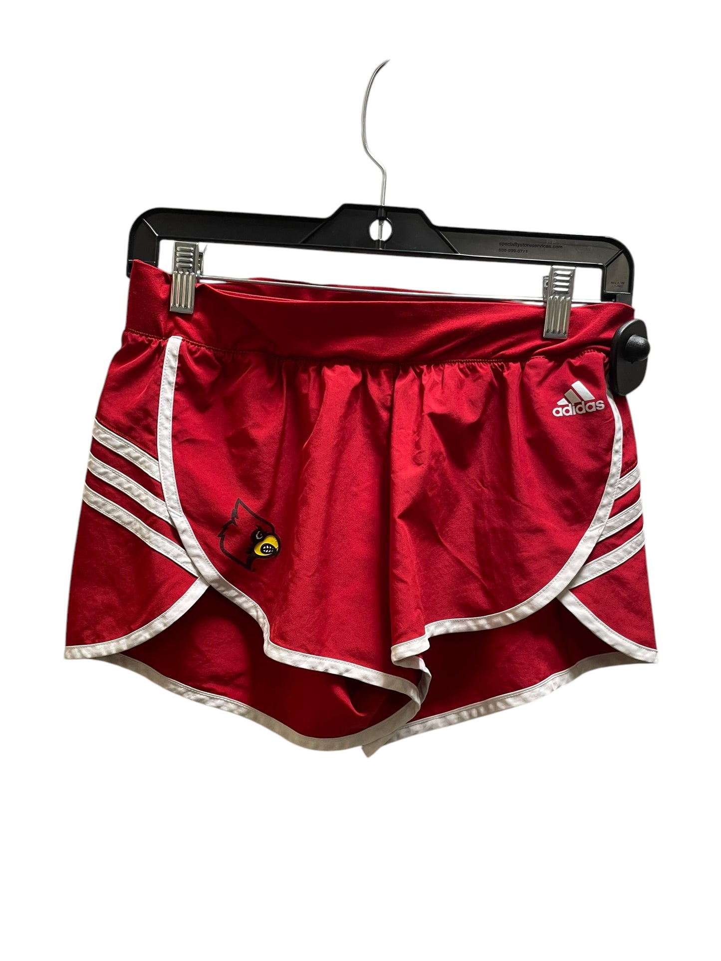 Athletic Shorts By Adidas In Red, Size: S