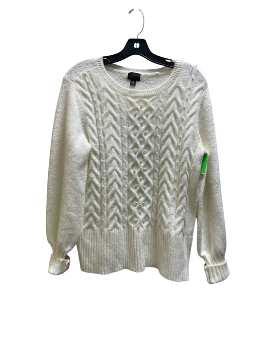 Sweater By Worthington In Cream, Size: M