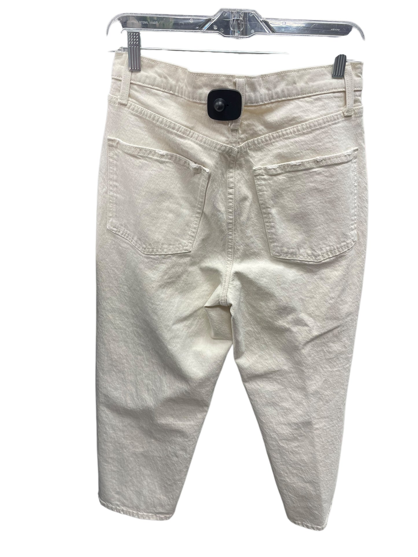 Jeans Straight By Universal Thread In Cream, Size: 8