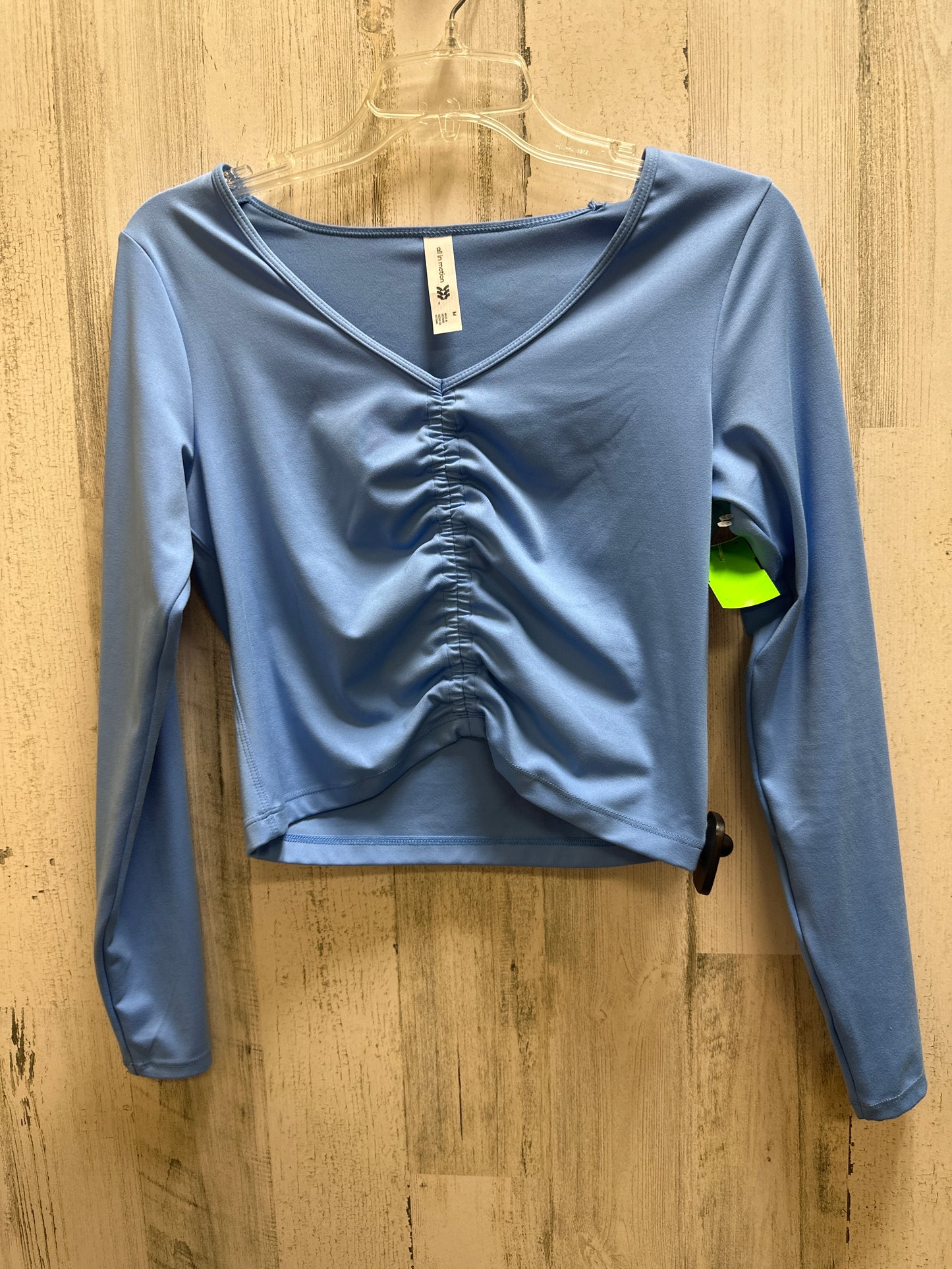 Athletic Top Long Sleeve Collar By All In Motion  Size: M