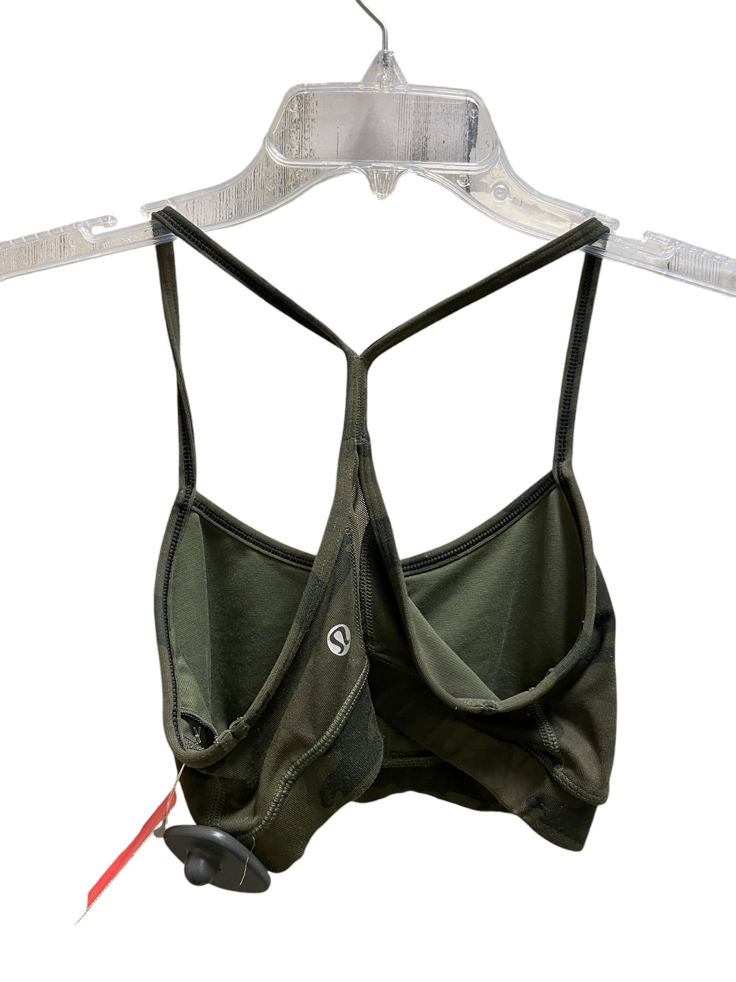 Athletic Bra By Lululemon In Camouflage Print, Size: 6