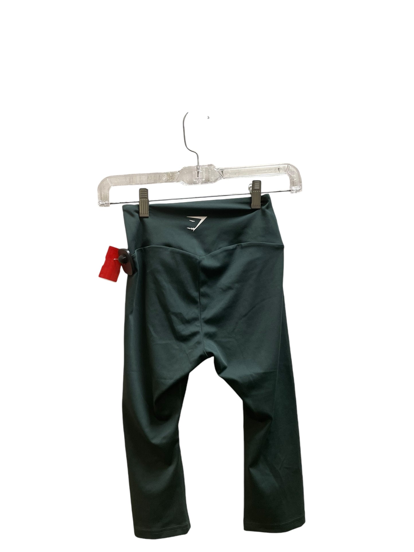 Athletic Capris By Gym Shark In Green, Size: S