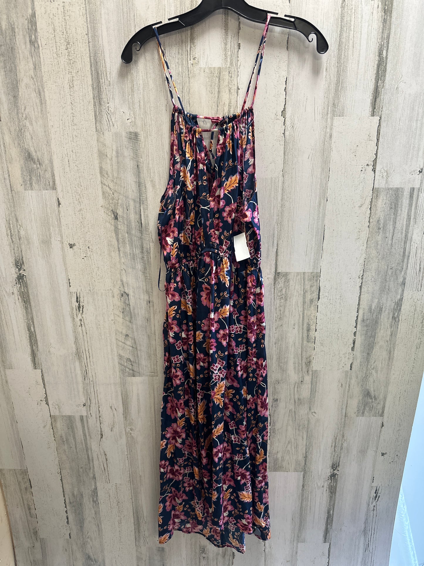 Blue Dress Casual Midi Old Navy, Size Xs