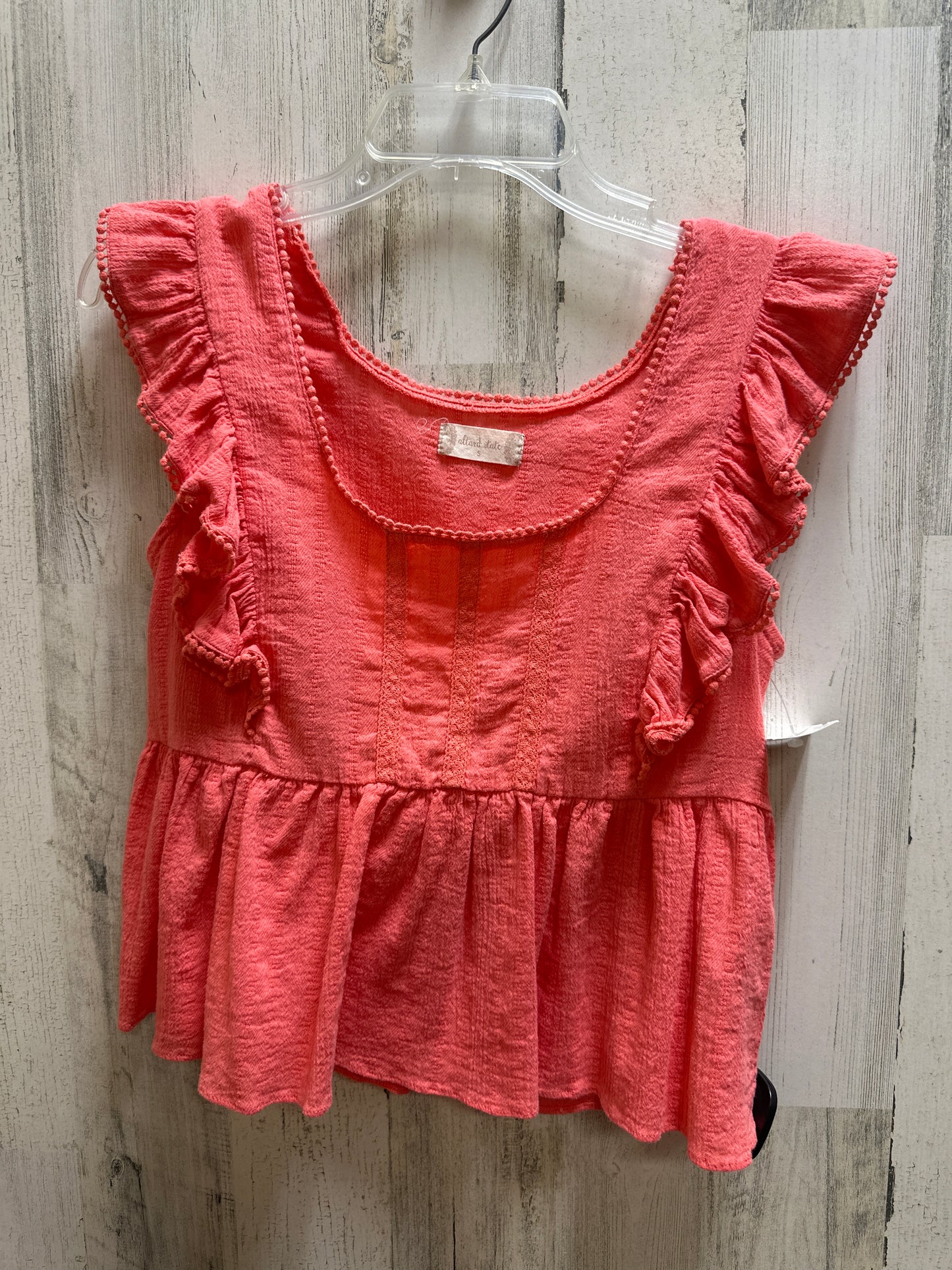 Pink Top Short Sleeve Altard State, Size S