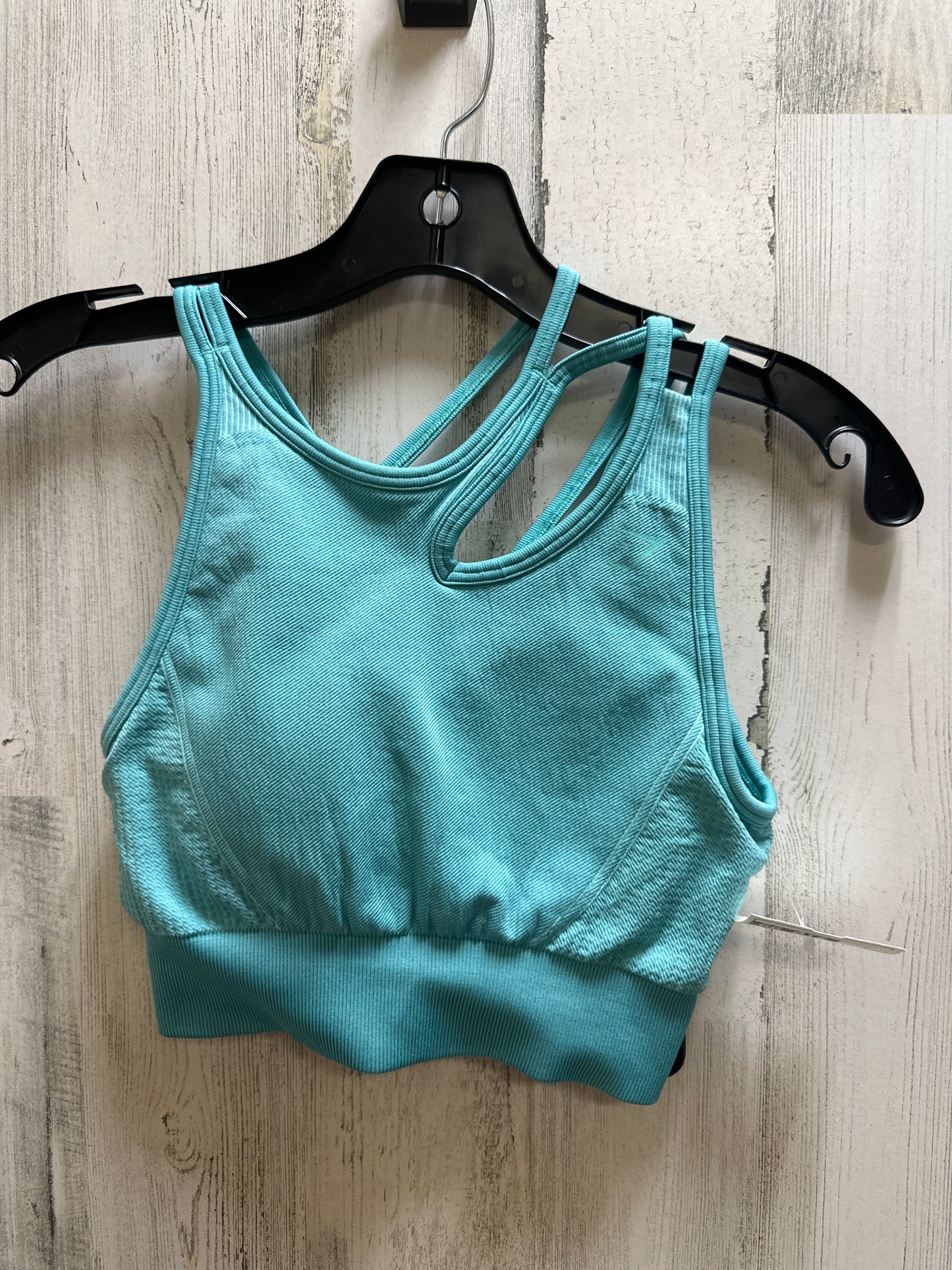 Blue Athletic Bra Gym Shark, Size S