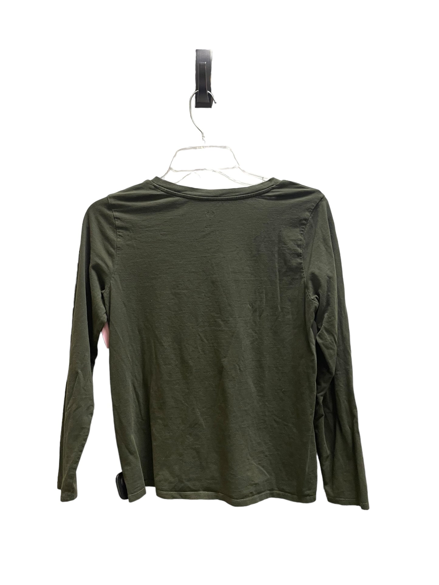 Top Long Sleeve By Dip In Green, Size: S