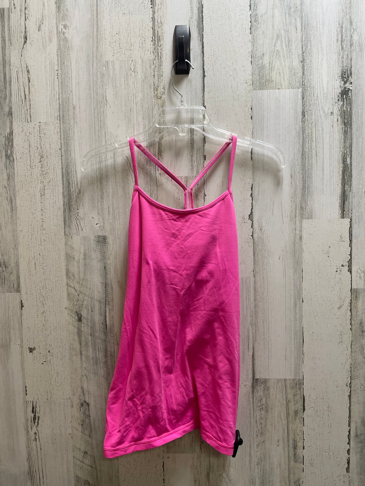 Athletic Tank Top By Lululemon In Pink, Size: 8