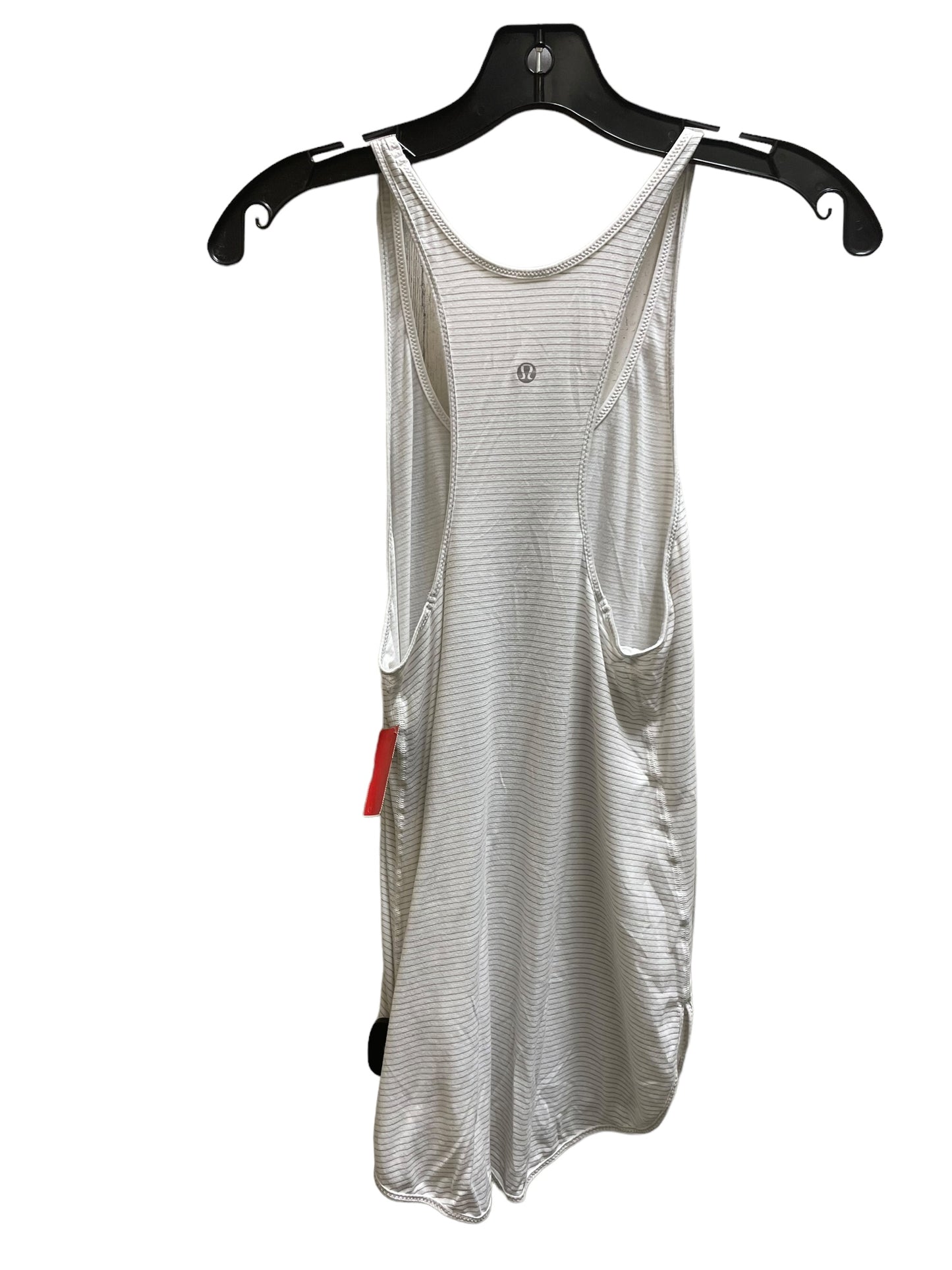 Athletic Tank Top By Lululemon In White, Size: S