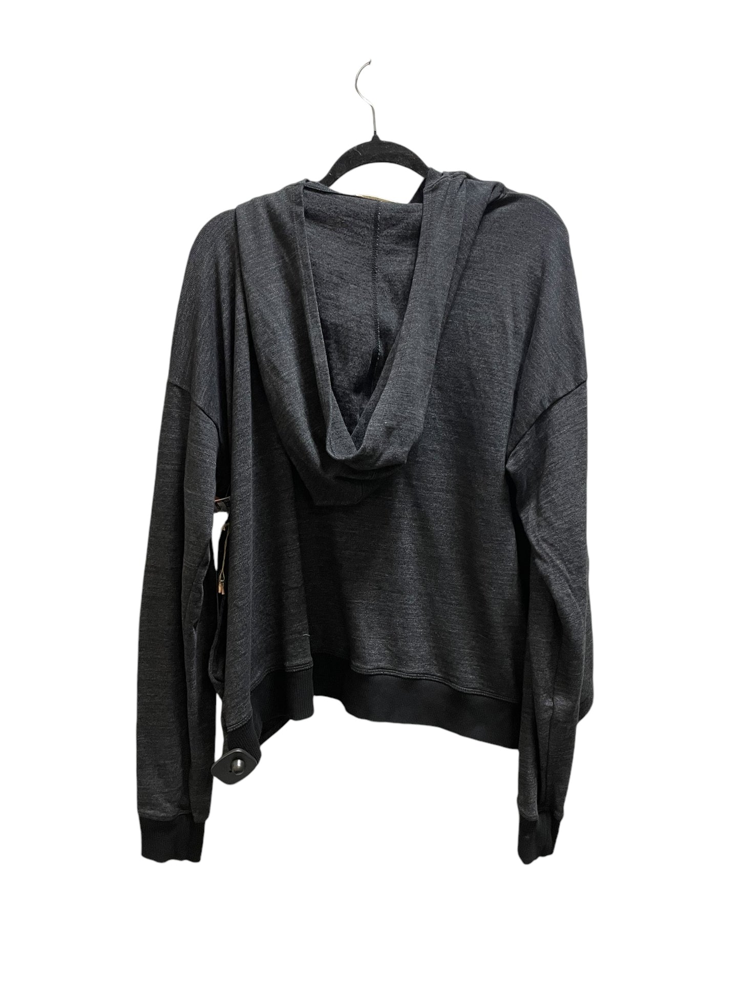 Sweatshirt Hoodie By Clothes Mentor In Grey, Size: S