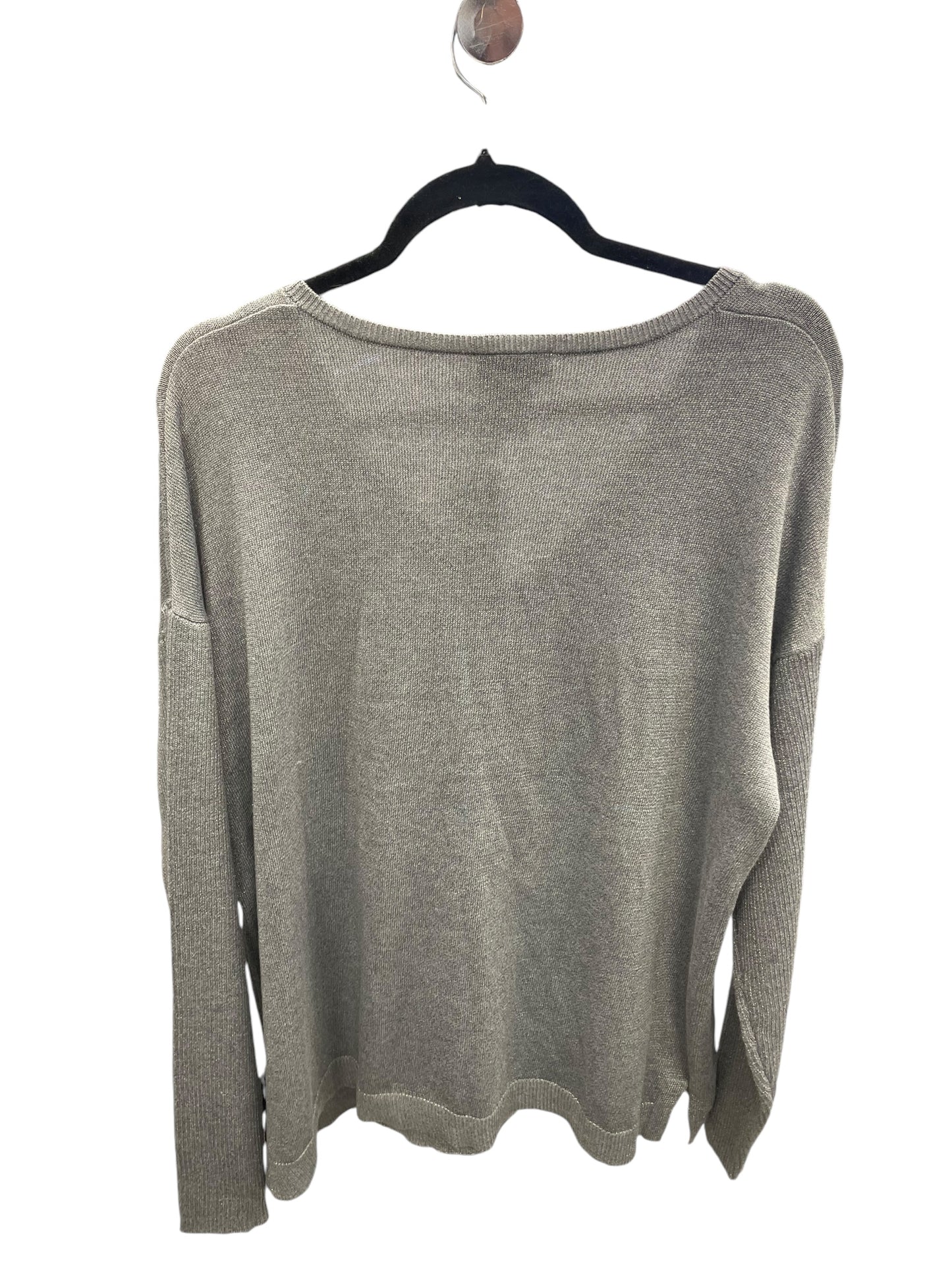 Top Long Sleeve By Lane Bryant In Grey, Size: 1x