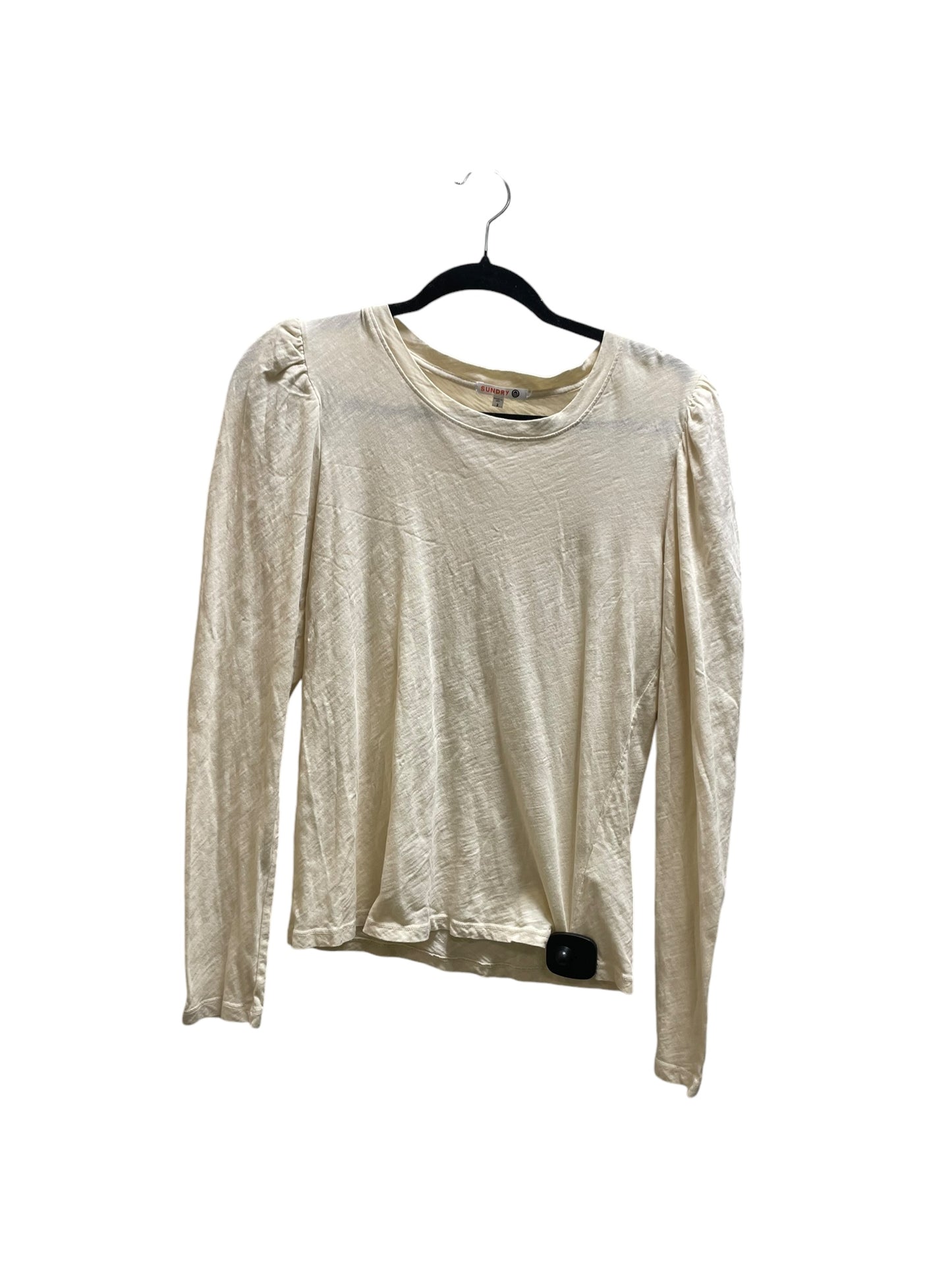 Top Long Sleeve By Sundry In Cream, Size: Xs