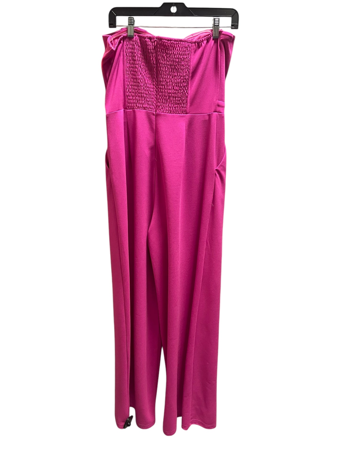 Jumpsuit By Entro In Pink, Size: L