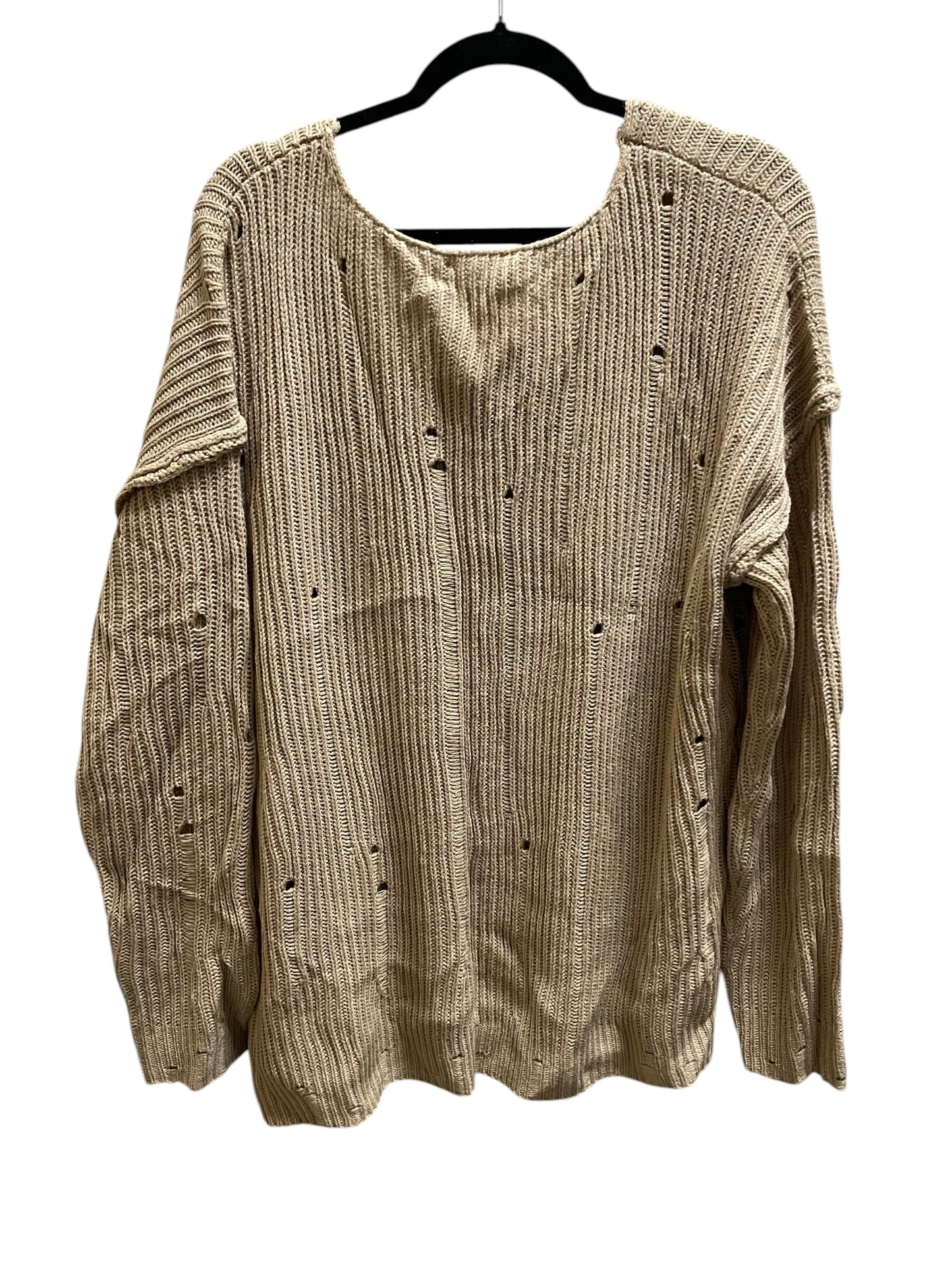 Sweater By Haptics In Brown, Size: 2x