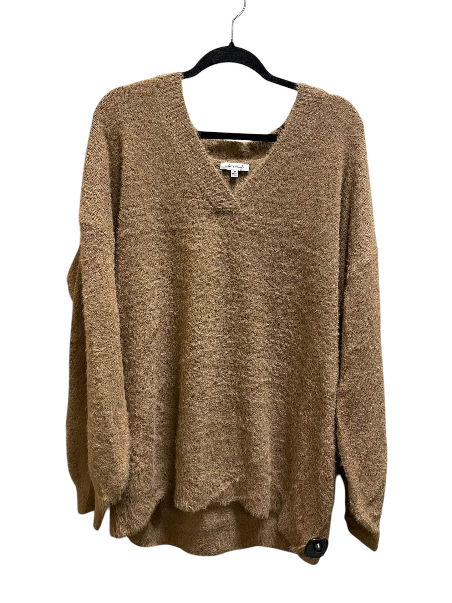 Sweater By White Birch In Brown, Size: 3x