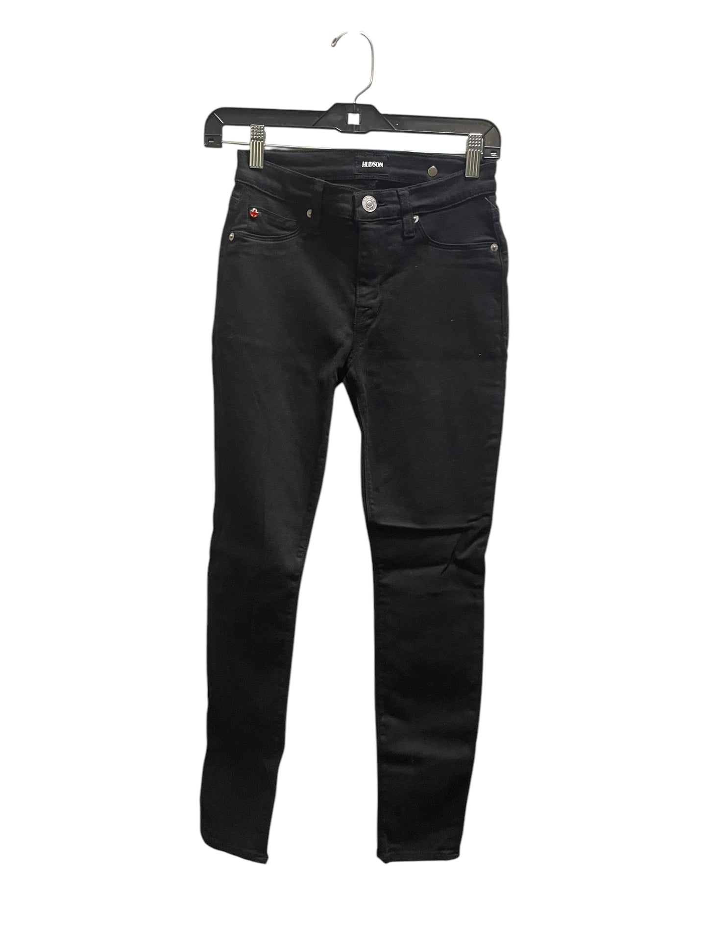 Jeans Skinny By Hudson In Black, Size: 0