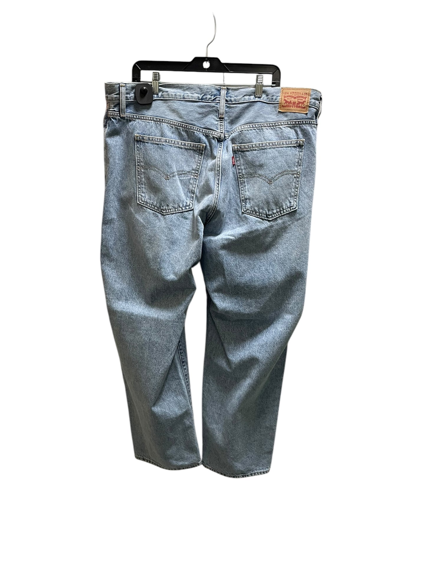 Jeans Boot Cut By Levis In Blue Denim, Size: 18