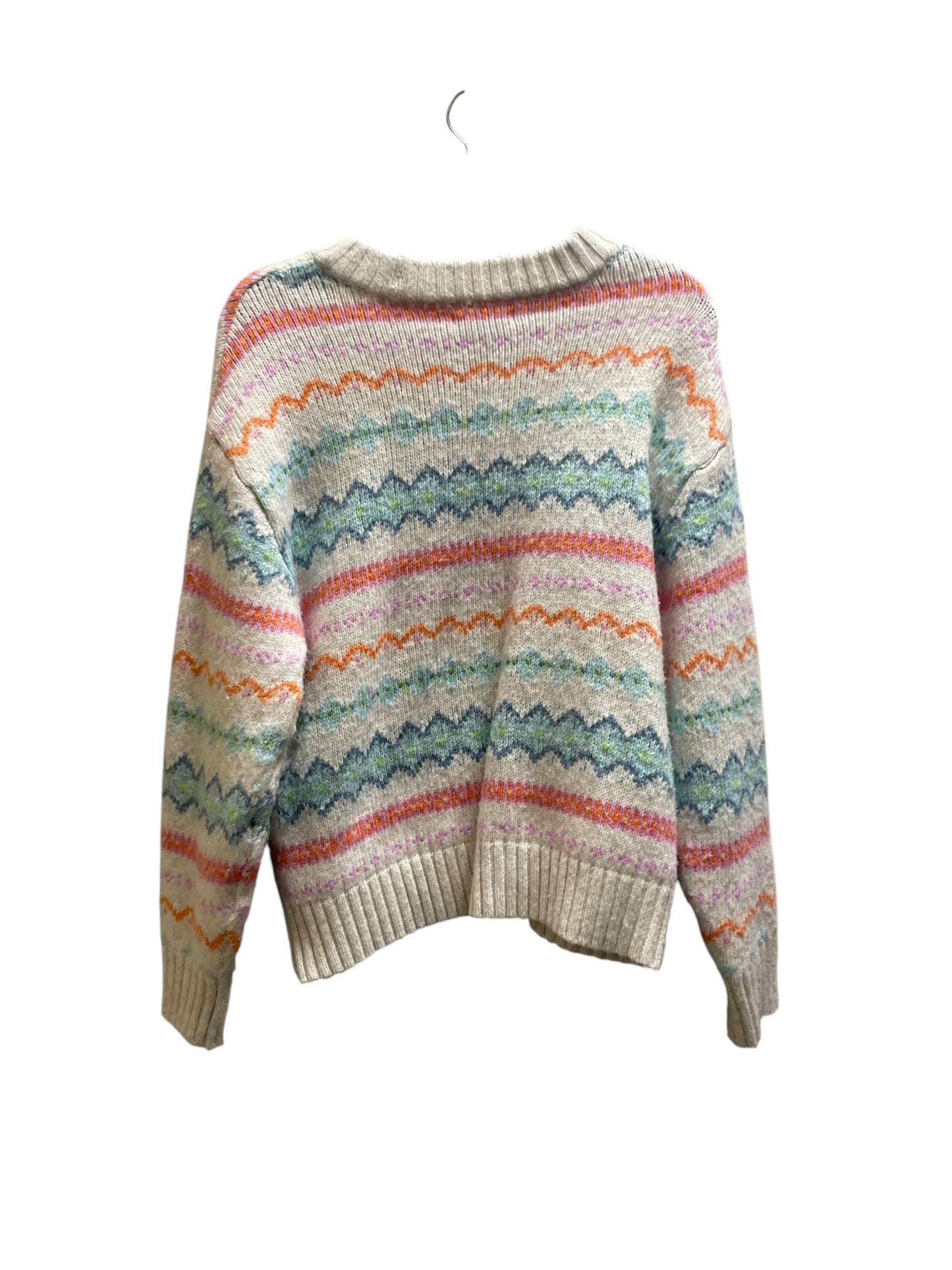 Sweater By American Eagle In Multi-colored, Size: M