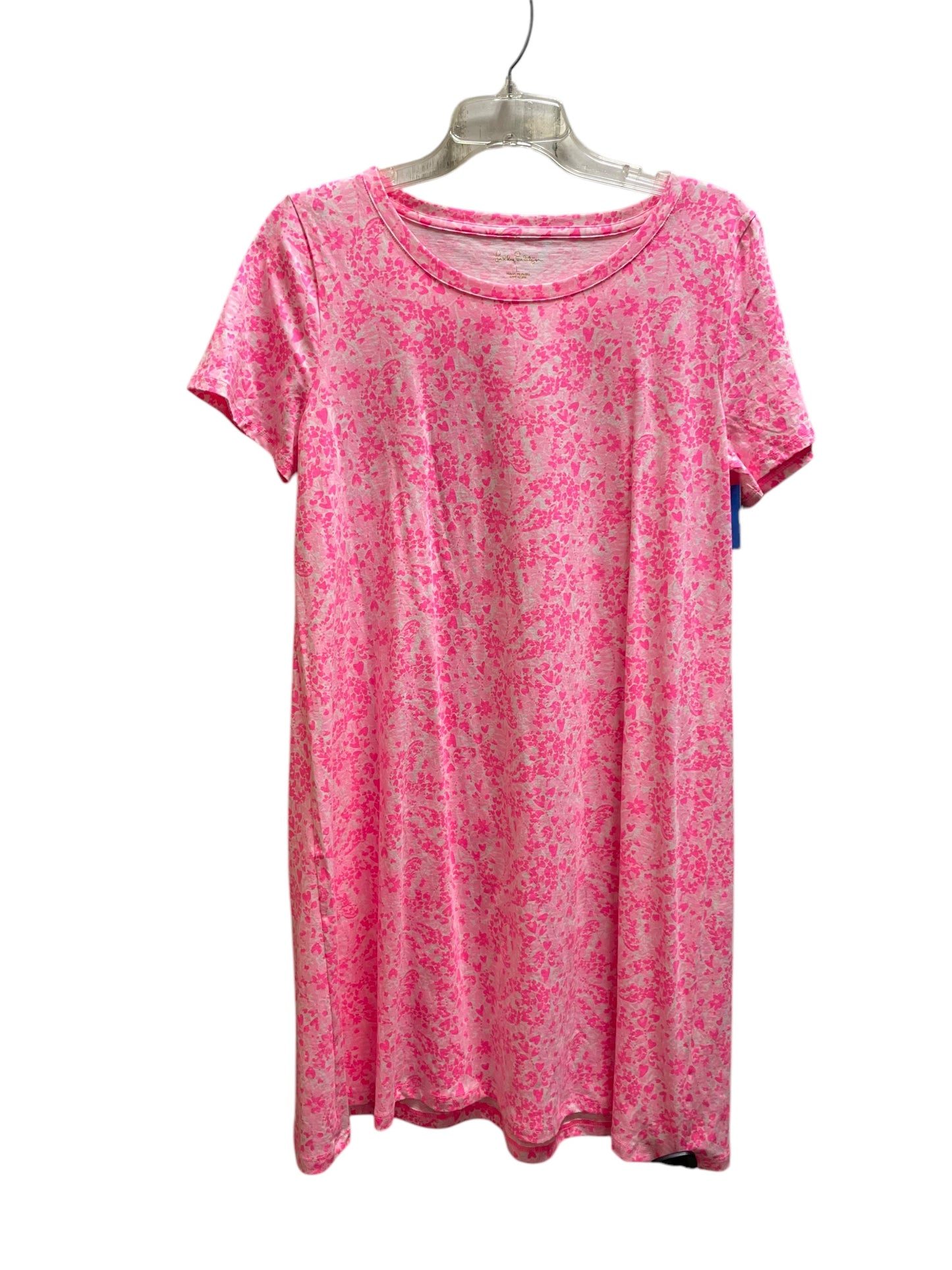 Dress Casual Midi By Lilly Pulitzer In Pink, Size: L