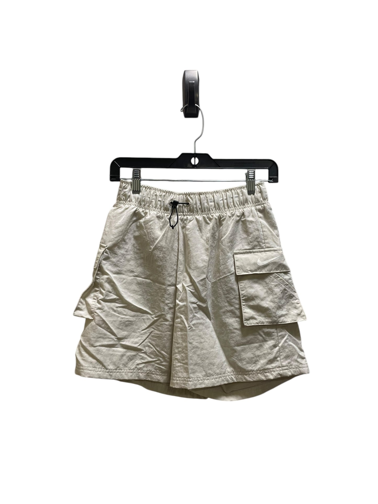 Athletic Shorts By Nike Apparel In Tan, Size: Xs