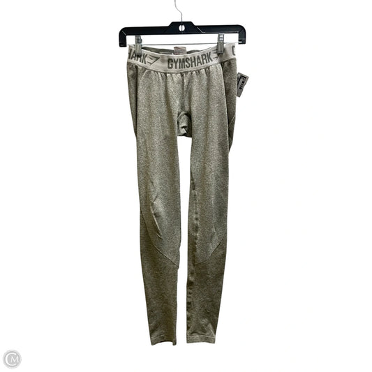 Athletic Leggings By Gym Shark In Green, Size: S