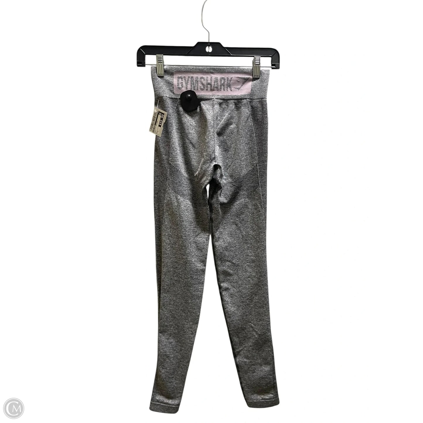 Athletic Leggings By Gym Shark In Grey, Size: S