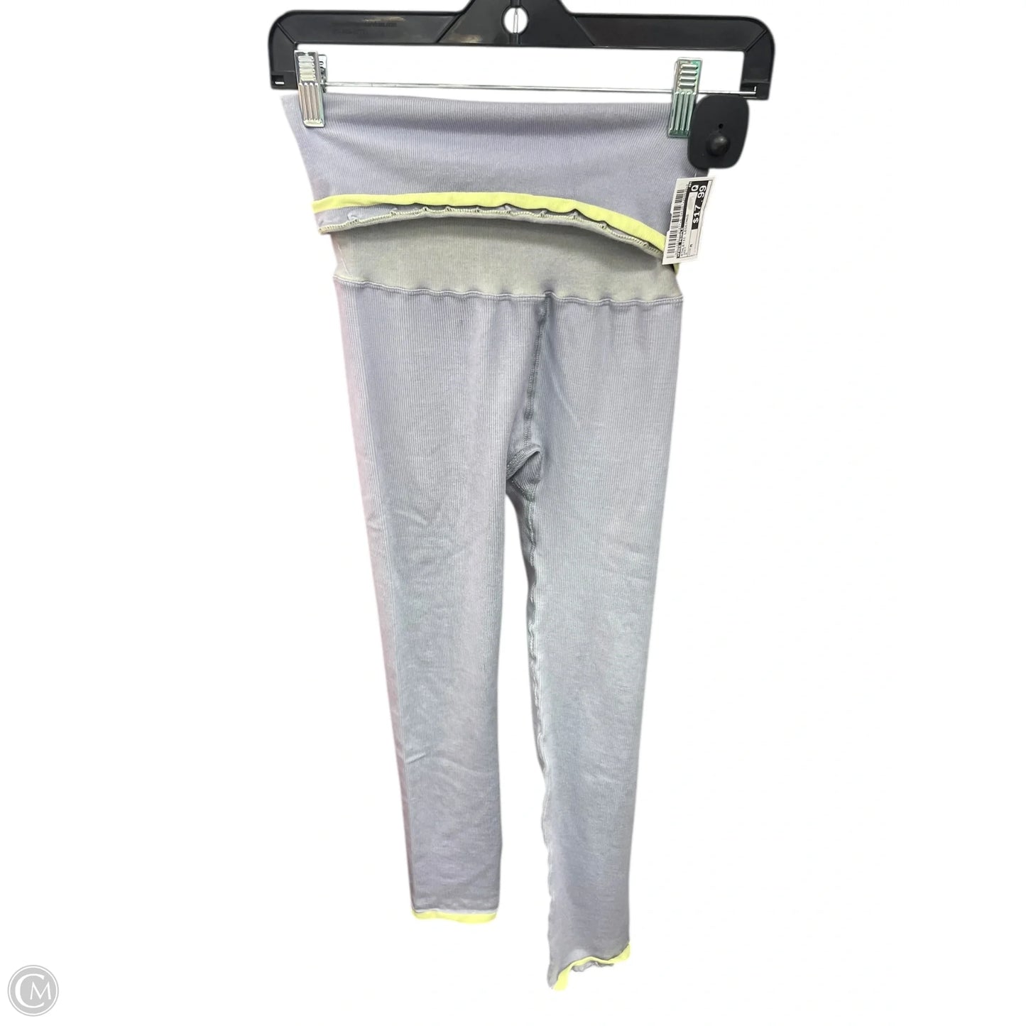 Athletic Leggings By Free People In Grey, Size: M