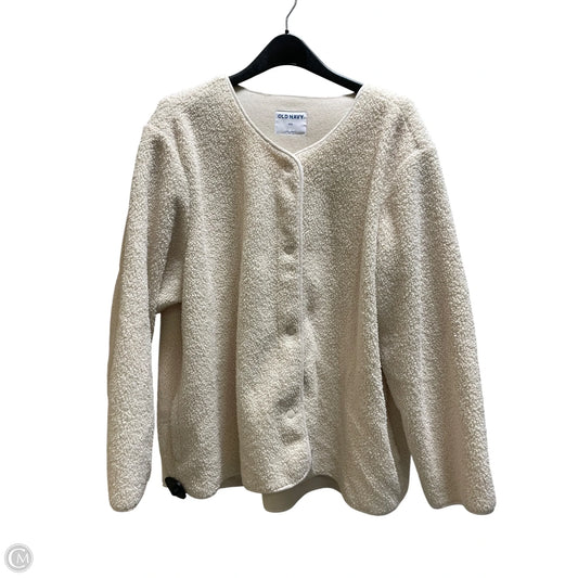 Cardigan By Old Navy In White, Size: Xxl